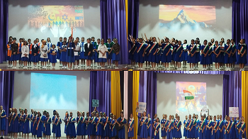 Patriotic Singing — prize distribution