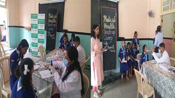 Health Camp — dental check-up
