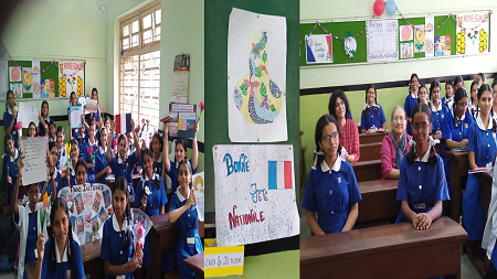 Virtuous Life — students in hall
