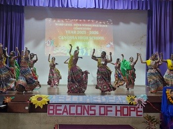 Dance Competition — folk dance performance