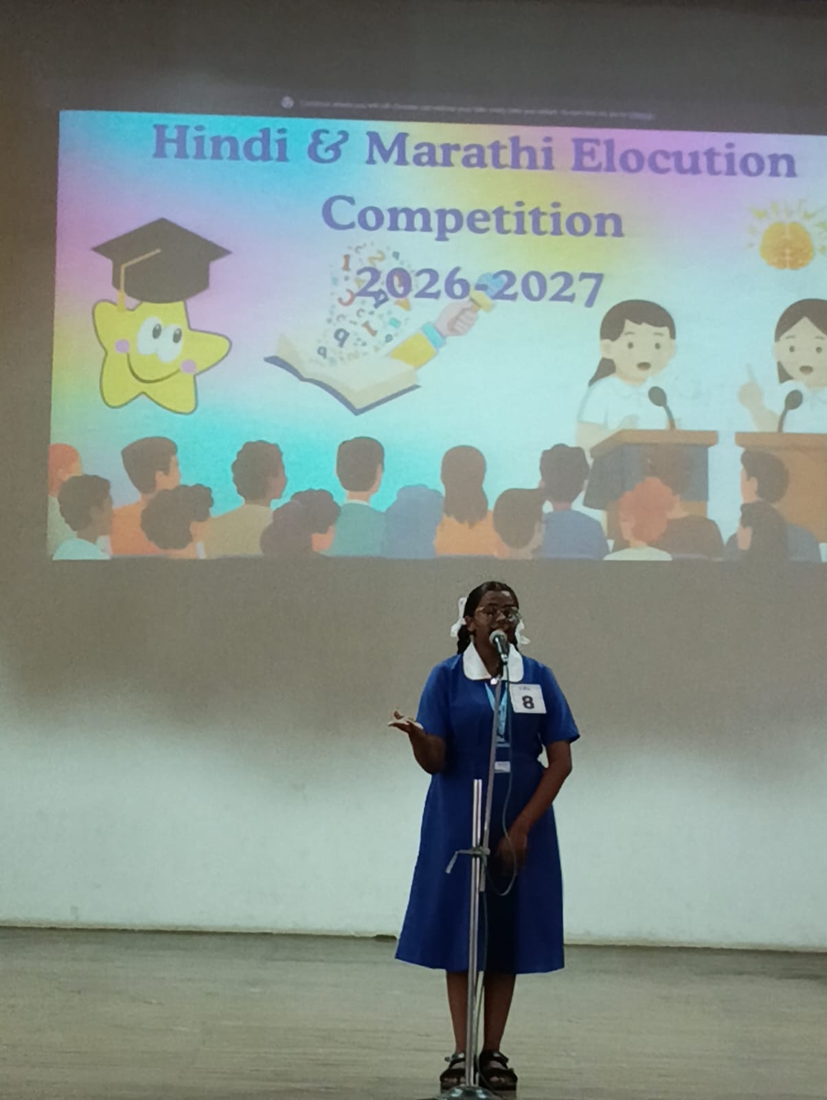 Hindi Elocution Competition – Classes VII & VIII